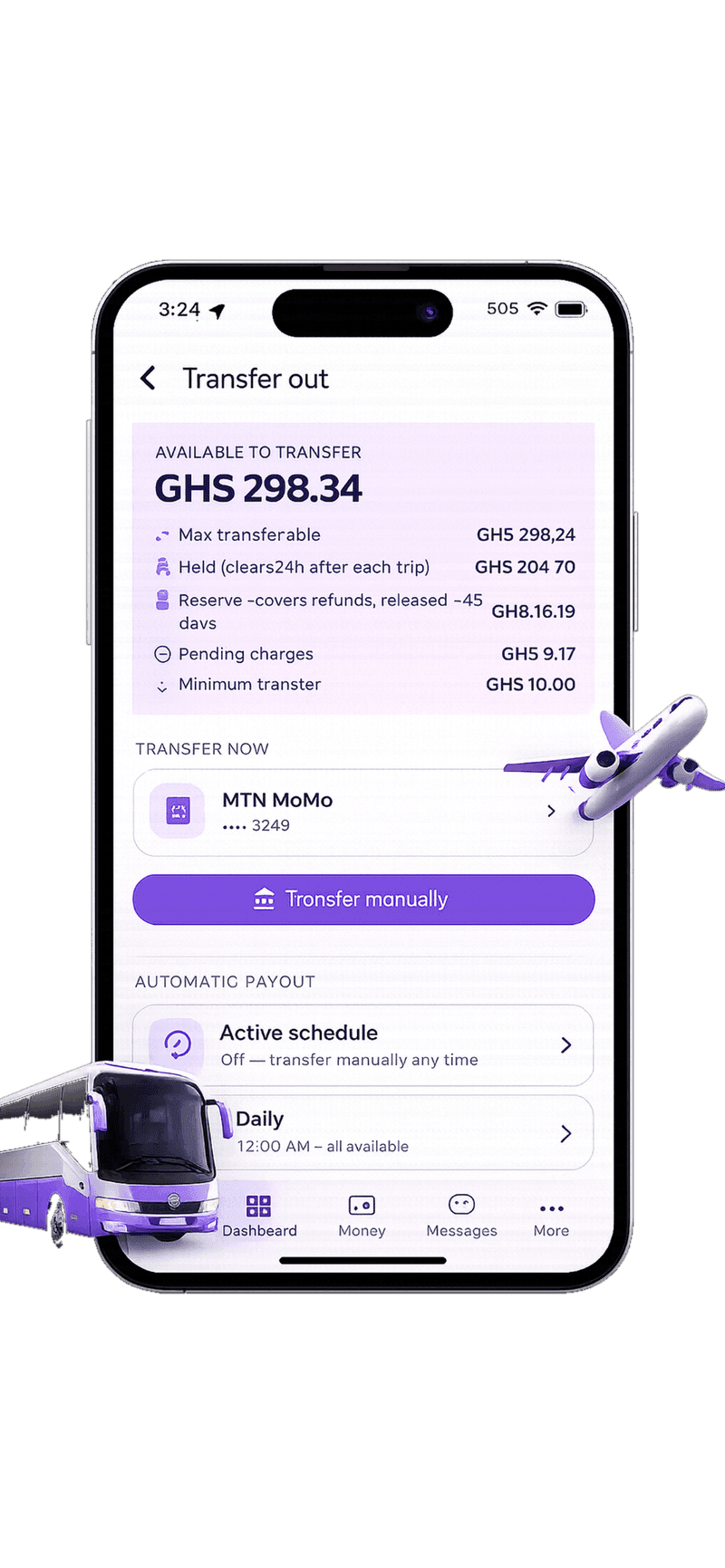 Zoomaa Partner payouts to Mobile Money